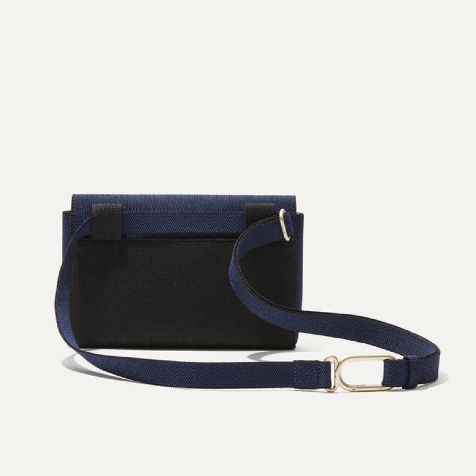 Rothy's The Belt Bag crossbody taschen Damen Blau Schwarz | TDEWZ66725