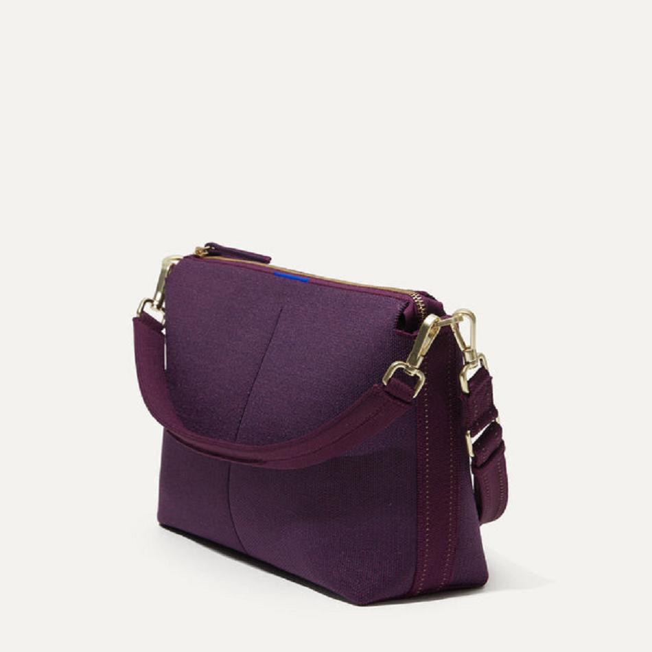 Rothy's The Daily Crossbody crossbody taschen Damen Lila | GDEUC41283