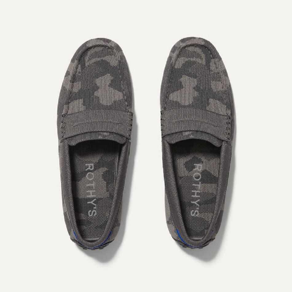 Rothy's The Driving Loafers Herren Camouflage | BDESD93189