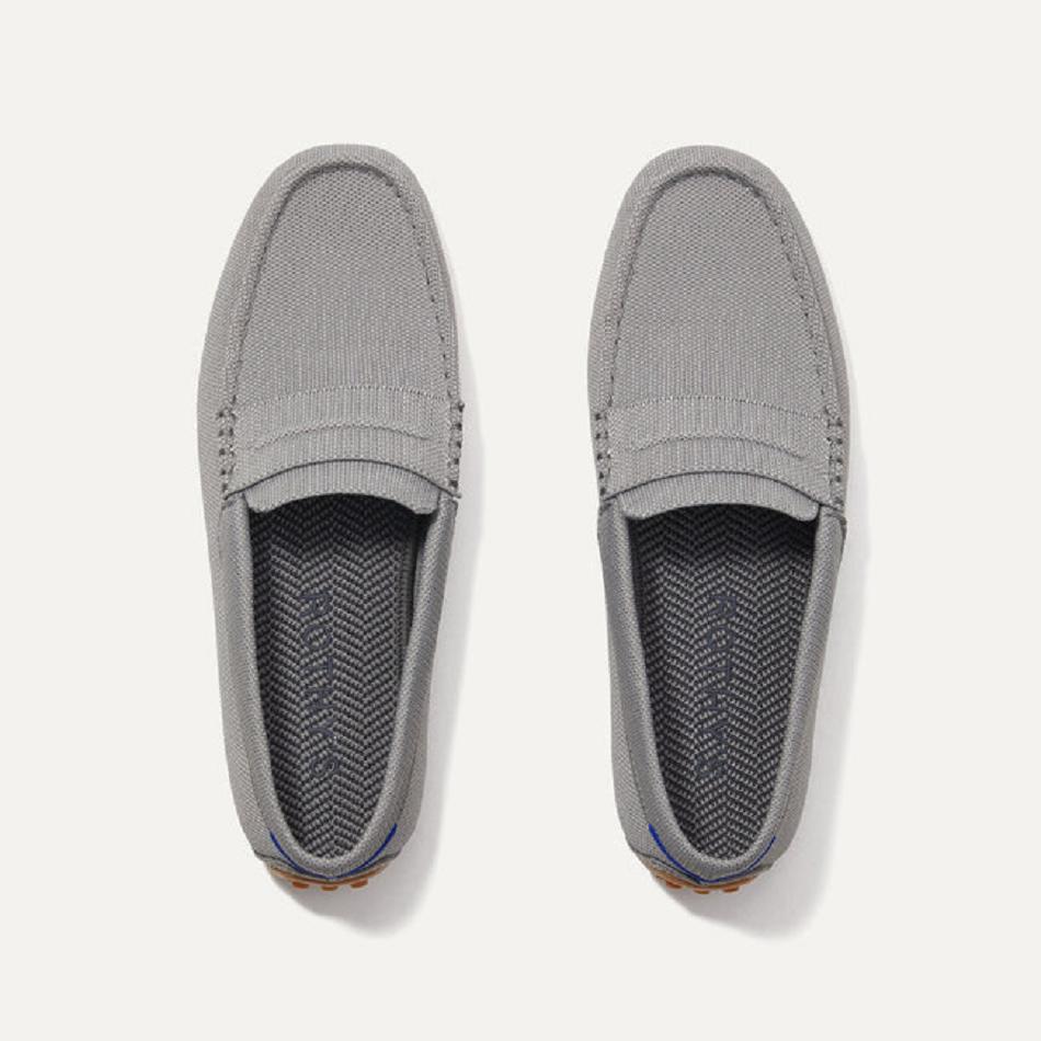 Rothy's The Driving Loafers Herren Grau | TDEPQ11918