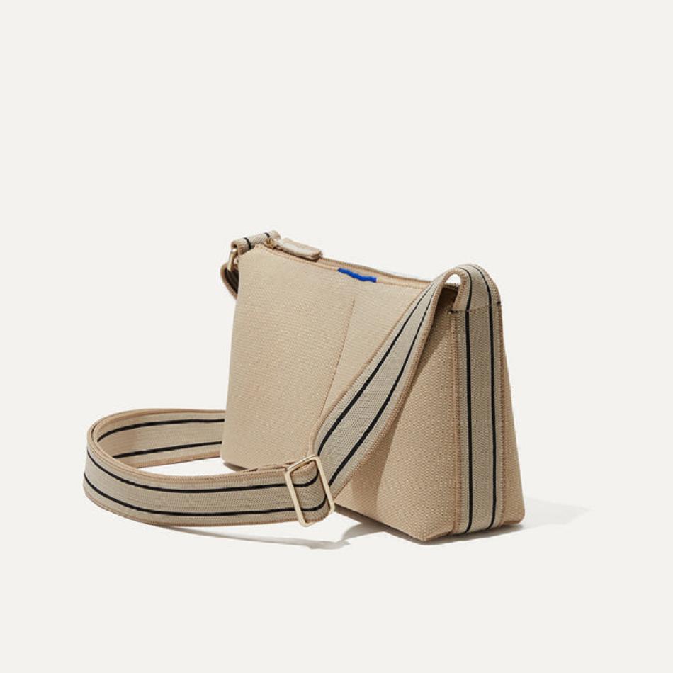 Rothy's The Lässige Crossbody crossbody taschen Damen Beige | XDEGW98973