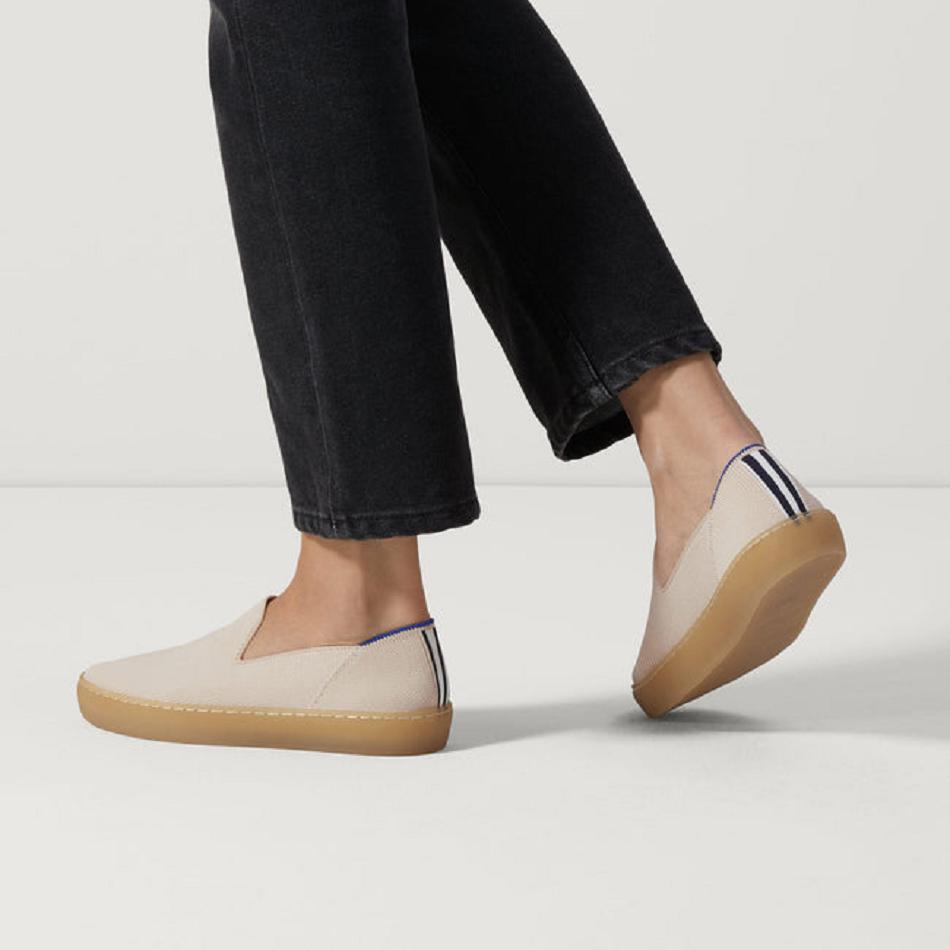 Rothy's The Original Slip On Sneakers Damen Weiß | BDESO72871