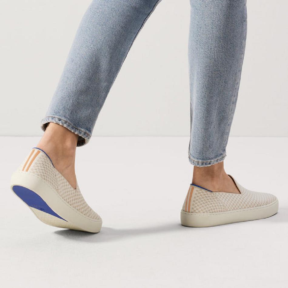 Rothy's The Original Slip On Sneakers Damen Weiß | DEXMI10441