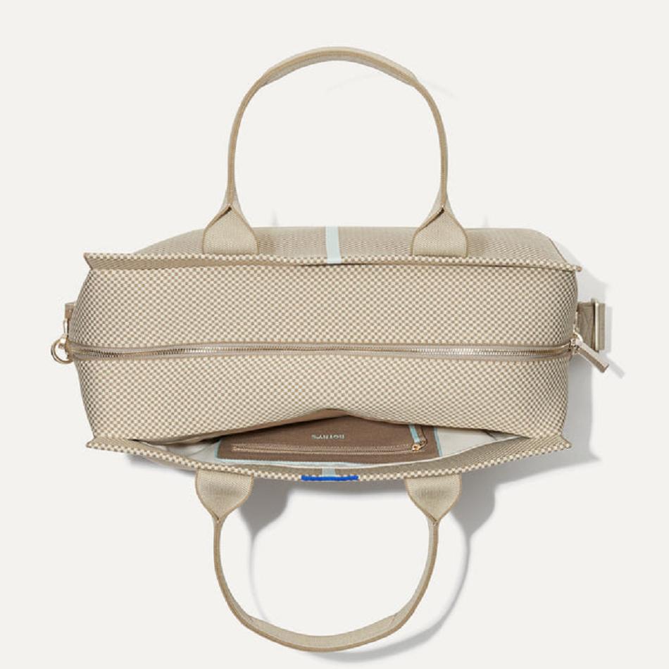 Rothy's The Overnighter Reisetaschen Damen Beige | SDEVO29438