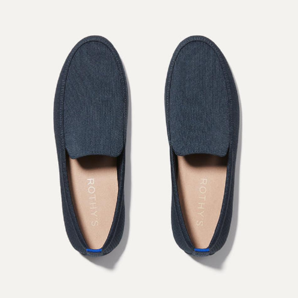 Rothy's The Ravello Loafers Herren Navy | DEDYB78209