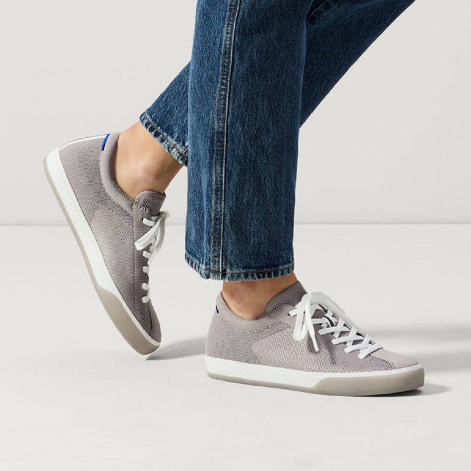 Rothy's The Spitze Up Sneakers Damen Grau | PDEQX26312