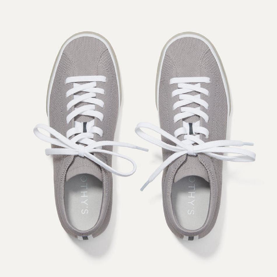 Rothy's The Spitze Up Sneakers Damen Grau | PDEQX26312