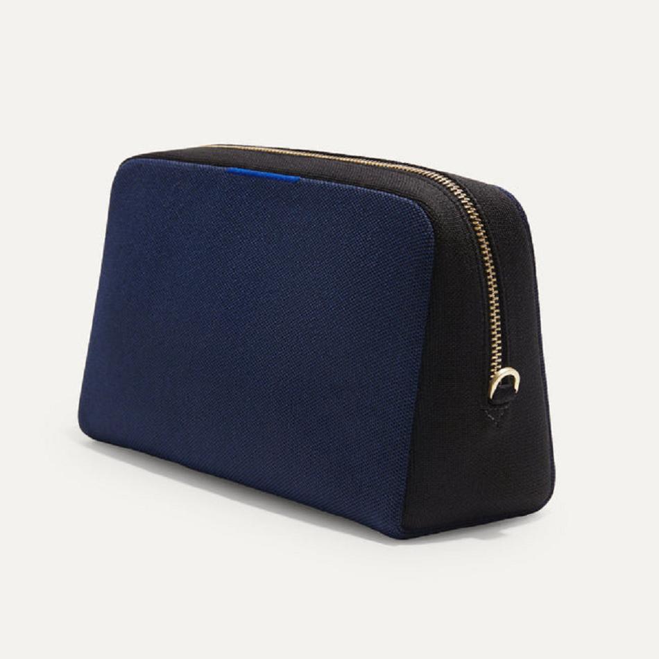 Rothy's The Universal Pouch Geldbörse Damen Blau Schwarz | ADEDF80906