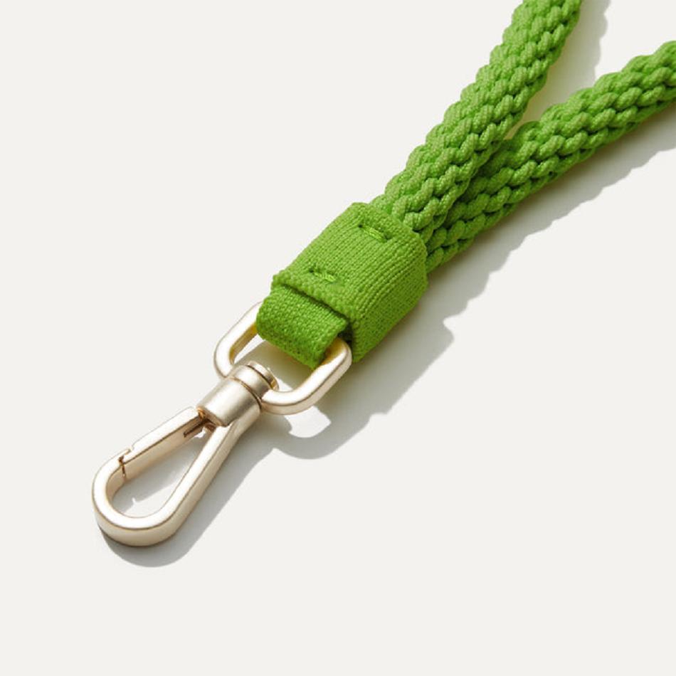 Rothy's The Wristlet Clip Geldbörse Damen Grün | DEICD49758