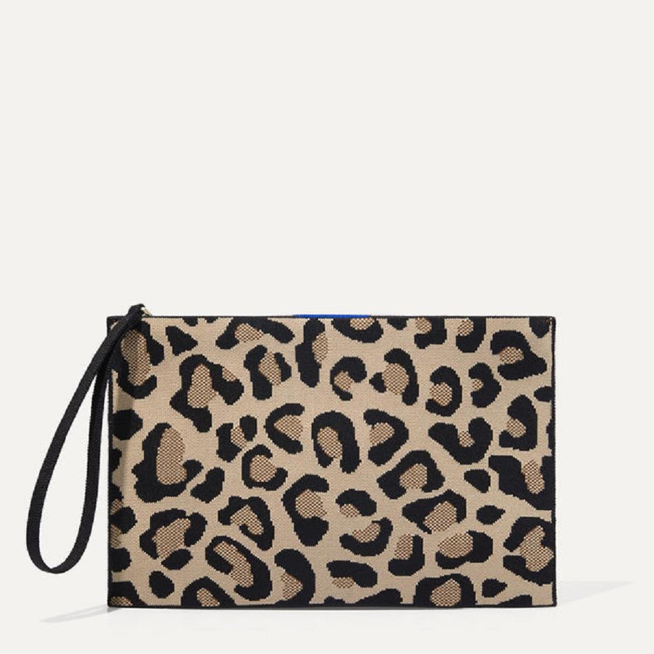 Rothy\'s The Wristlet Geldbörse Damen Braun Schwarz | DEEAH36979