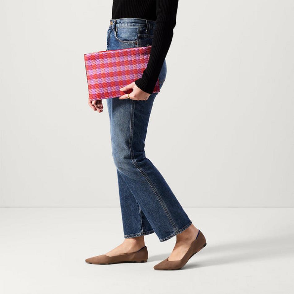 Rothy's The Wristlet Geldbörse Damen Rosa | EDEVG37409