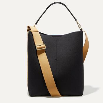 Rothy's The Bucket Bag Handtasche Damen Schwarz | BDESO95566