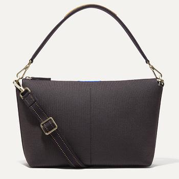 Rothy's The Daily Crossbody crossbody taschen Damen Schwarz | DENZX18595