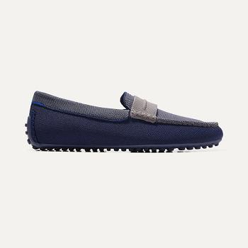 Rothy's The Driving Loafers Herren Blau | DEQAV88797