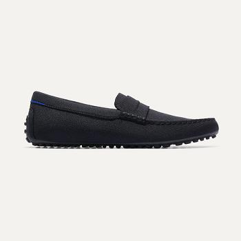 Rothy's The Driving Loafers Herren Schwarz | QDEUV75208