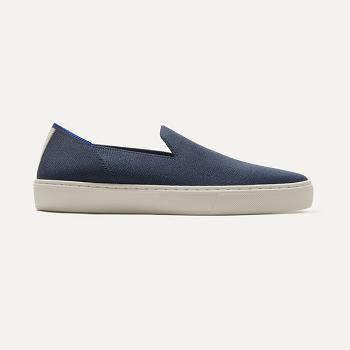 Rothy's The Original Slip On Sneakers Damen Navy | MDEDE25042