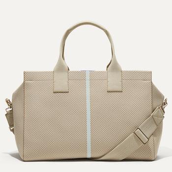 Rothy's The Overnighter Reisetaschen Damen Beige | SDEVO29438