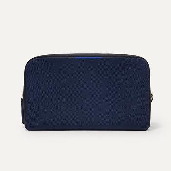 Rothy's The Universal Pouch Geldbörse Damen Blau Schwarz | ADEDF80906