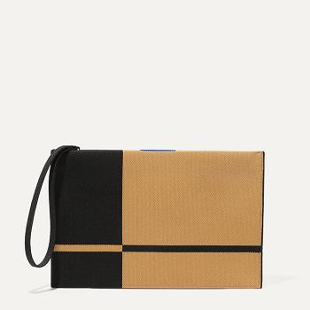 Rothy's The Wristlet Geldbörse Damen Braun Schwarz | YDEVQ34633