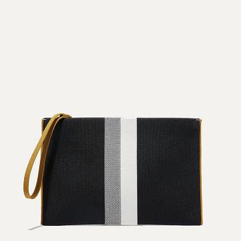 Rothy's The Wristlet Geldbörse Damen Schwarz Weiß | DEXBR83372